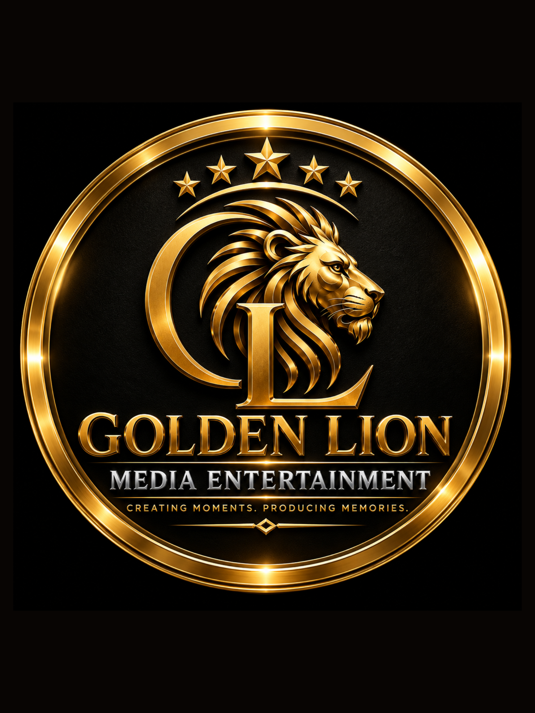Golden Lion Media Entertainment logo